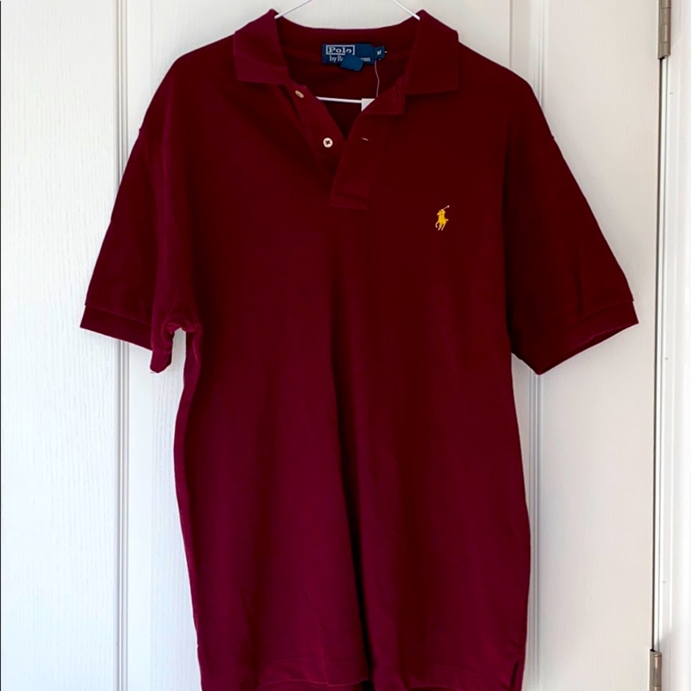 Ralph Lauren Polo burgundy polo